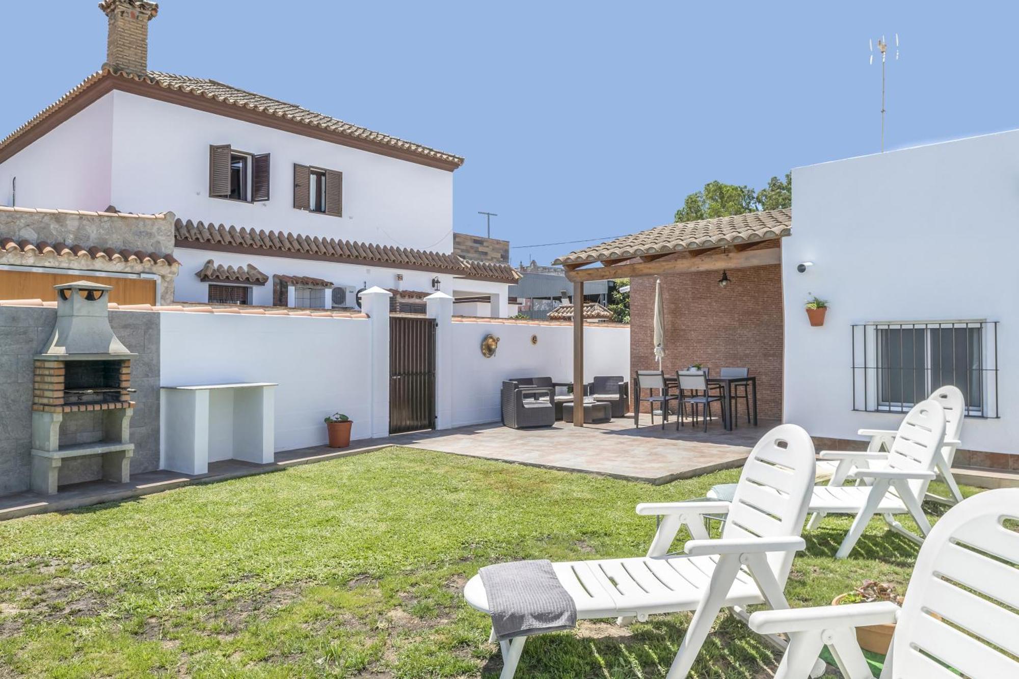 Villa Chani - Solo Familias Conil De La Frontera Ngoại thất bức ảnh